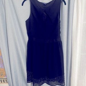 American Eagle Black Beaded Dress
